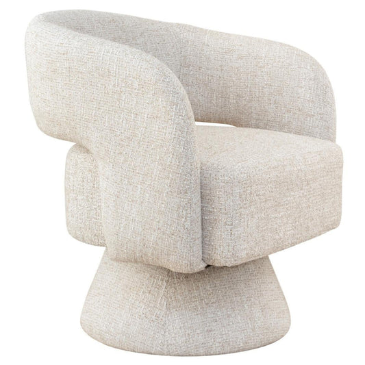 DIANE SWIVEL CHAIR - ALMOND