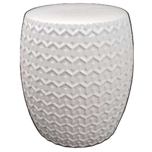 ZIG ZAG OCCASIONAL TABLE WHITE