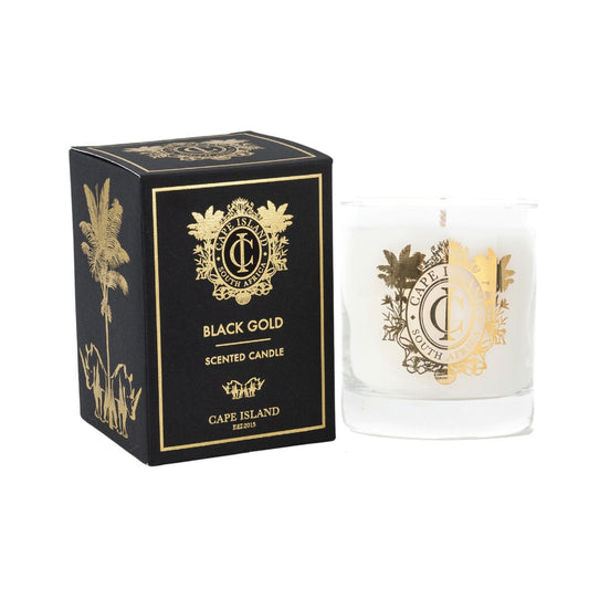 SCENTED CANDLE BLACK GOLD - MEDIUM