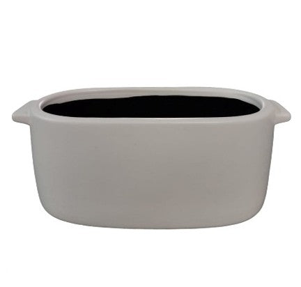 CHRISTINE PLANTER LARGE WHITE