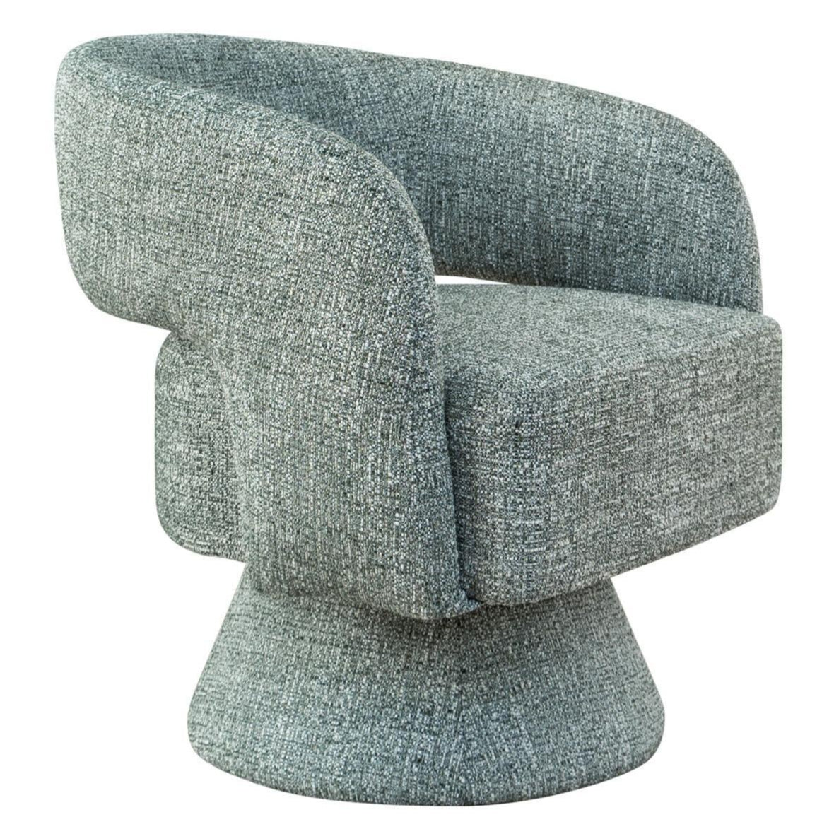 DIANE SWIVEL CHAIR - LIQUORICE