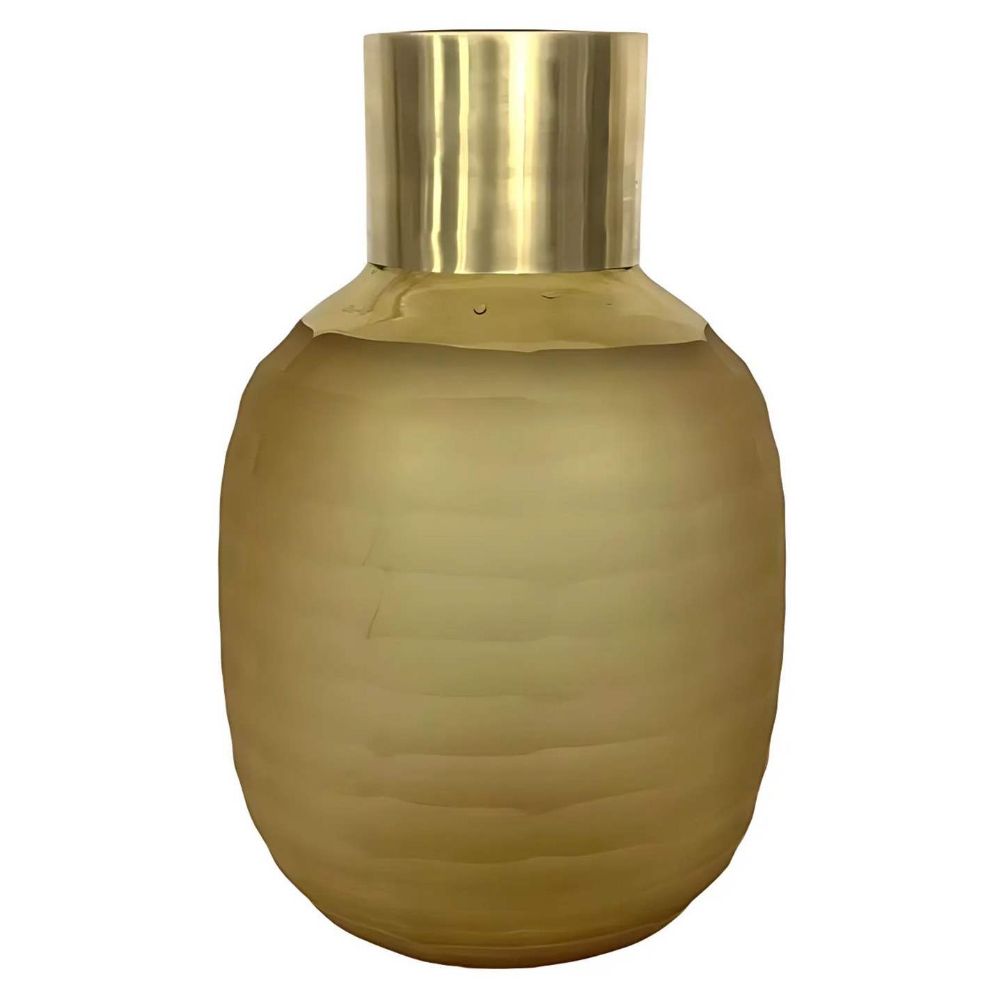 GOLD BAND VASE - CHAMPAGNE