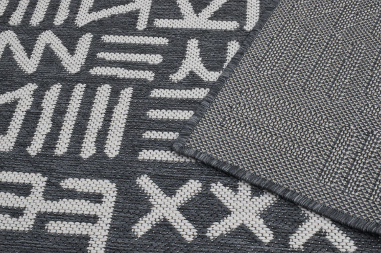 MURAL RUG - GREY