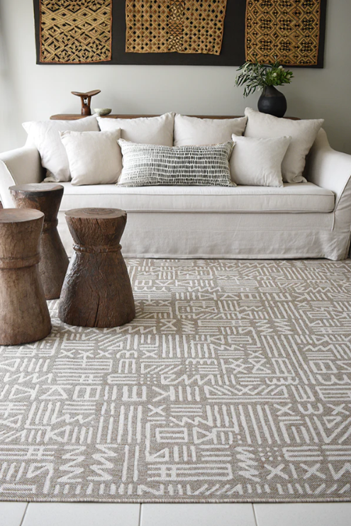 MURAL RUG - SAND