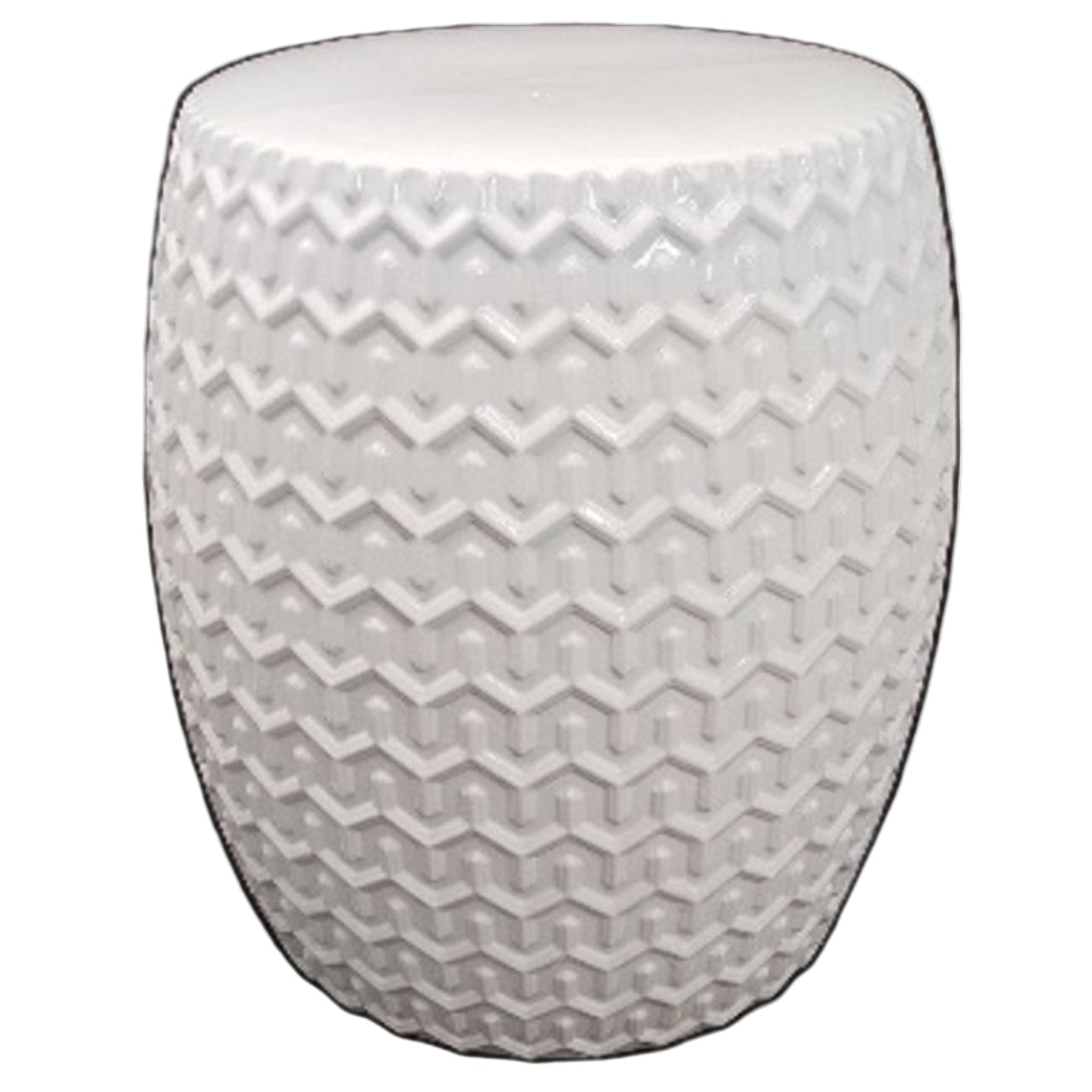 ZIG ZAG OCCASIONAL TABLE WHITE